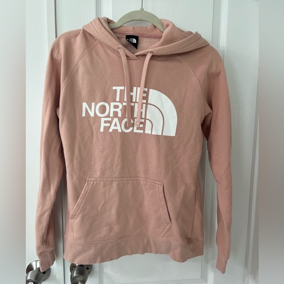Pink North Face Hoodie - Picture 3 of 4